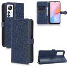 For Blackview A85 Honeycomb Dot Texture Leather Phone Case(Blue) - 1