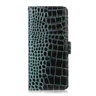 For Motorola Moto G Power 2023 Crocodile Top Layer Cowhide Leather Phone Case(Green) - 3