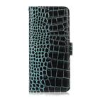 For Motorola Edge 50 Global Crocodile Top Layer Cowhide Leather Phone Case(Green) - 3