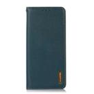 For Motorola Edge 50 Neo KHAZNEH Nappa Top Layer Cowhide Leather Phone Case(Green) - 3