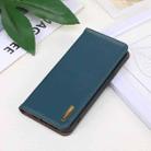 For Motorola Moto G75 5G KHAZNEH Nappa Top Layer Cowhide Leather Phone Case(Green) - 2