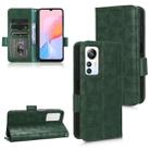 For Blackview A85 Symmetrical Triangle Leather Phone Case(Green) - 1