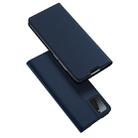 For Samsung Galaxy A41 DUX DUCIS Skin Pro Series Horizontal Flip PU + TPU Leather Case, with Holder & Card Slots(Blue) - 1