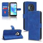 For Doogee X97 / X97 Pro Skin Feel Magnetic Flip Leather Phone Case(Blue) - 1