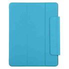 For iPad Pro 11 2022 / 2021 / iPad Pro 11 inch 2020 / Pro 11 2018 / Air 2020 10.9 Horizontal Flip Ultra-thin Double-sided Clip Active Buckle Magnetic PU Leather Tablet Case With Three-folding Holder & Sleep / Wake-up Function(Blue) - 2