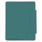 For iPad Pro 11 2022 / 2021 / iPad Pro 11 inch 2020 / Pro 11 2018 / Air 2020 10.9 Horizontal Flip Ultra-thin Double-sided Clip Active Buckle Magnetic PU Leather Tablet Case With Three-folding Holder & Sleep / Wake-up Function(Green) - 2