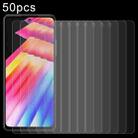 For Infinix Hot 30 Play 50pcs 0.26mm 9H 2.5D Tempered Glass Film - 1
