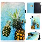 For Lenovo Tab P11 Gen 2 Sewing Thread Horizontal Painted Tablet Leather Case(Pineapple) - 1