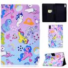 For Lenovo Tab P11 Gen 2 Colored Drawing Horizontal Flip Tablet Leather Case(Pony) - 1