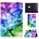 For Lenovo Tab P11 Pro Gen 2 Colored Drawing Horizontal Flip Tablet Leather Case(Smoke) - 1