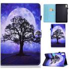 For Lenovo Tab M9 Sewing Thread Horizontal Painted Tablet Leather Case(Life Tree) - 1