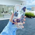 For Samsung Galaxy A14 5G High Translucent Electroplating Flower Pattern TPU + PC Phone Case(Cineraria) - 1