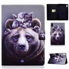 For Lenovo Tab P11 Gen 2 Colored Drawing Horizontal Flip Tablet Leather Case(Cat and Bear) - 1