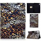 For Lenovo Tab P11 Gen 2 Colored Drawing Horizontal Flip Tablet Leather Case(Leopard Print) - 1