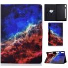 For Lenovo Tab P11 Pro Gen 2 Colored Drawing Horizontal Flip Tablet Leather Case(Starry Sky) - 1