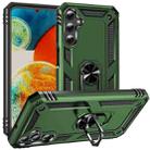 For Samsung Galaxy A24 4G Shockproof TPU + PC Phone Case(Army Green) - 1