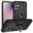 For Samsung Galaxy S23 FE 5G Shockproof TPU + PC Phone Case(Black) - 1