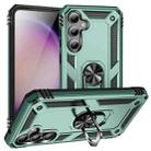 For Samsung Galaxy S23 FE 5G Shockproof TPU + PC Phone Case(Dark Green) - 1