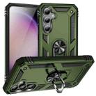 For Samsung Galaxy S23 FE 5G Shockproof TPU + PC Phone Case(Army Green) - 1