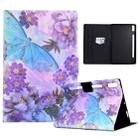 For Lenovo Tab P11 Pro Gen 2 Coloured Drawing Leather Tablet Case(Peony Butterfly) - 1