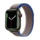 WiWU Trail Loop Watch Band For Apple Watch Series 9&8&7 41mm / SE 3&SE 2&6&SE&5&4 40mm / 3&2&1 38mm(Blue+Gray) - 1