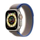 WiWU Trail Loop Watch Band For Apple Watch Ultra 49mm&Watch Ultra 2 49mm / Series 9&8&7 45mm / SE 3&SE 2&6&SE&5&4 44mm / 3&2&1 42mm(Blue+Gray) - 1