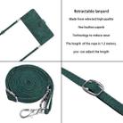 For Samsung Galaxy Note10+ Skin Feel Stripe Pattern Leather Phone Case with Lanyard(Green) - 7