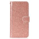 For Samsung Galaxy S9 Glitter Powder Horizontal Flip Leather Case with Card Slots & Holder & Photo Frame & Wallet(Rose Gold) - 2