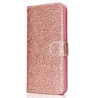 For Samsung Galaxy S9 Glitter Powder Horizontal Flip Leather Case with Card Slots & Holder & Photo Frame & Wallet(Rose Gold) - 3