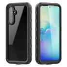 For Samsung Galaxy A54 5G RedPepper Transparent Dot Shockproof Waterproof PC + TPU Phone Case(Black) - 1