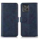 For Motorola ThinkPhone 5G Cow Texture Leather Phone Case(Blue) - 1