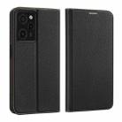 For Xiaomi Redmi Note 12 Pro 5G Global / Poco X5 Pro 5G DUX DUCIS Skin X2 Series Horizontal Flip Leather Phone Case(Black) - 1