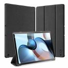 For Xiaomi Book S 12.4 inch DUX DUCIS Domo Series Horizontal Flip Magnetic PU Tablet Case(Black) - 1