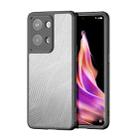 For OPPO Reno9 / Reno9 Pro DUX DUCIS Aimo Series TPU + PC Frosted Feel Phone Case(Black) - 1