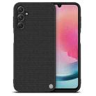 For Samsung Galaxy A24 NILLKIN Shockproof TPU + PC Textured Phone Case(Black) - 1