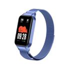 For Redmi Band 2 Milan Magnetic Metal Watch Band(Midnight Blue) - 1