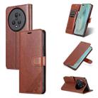 For Honor Magic5 AZNS Sheepskin Texture Flip Leather Phone Case(Brown) - 1