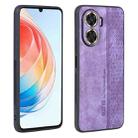 For Huawei Enjoy 60 AZNS 3D Embossed Skin Feel Phone Case(Purple) - 1