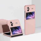 For vivo X Flip Skin Feel PC Phone Case(Pink) - 1