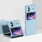 For vivo X Flip Skin Feel PC Phone Case(Light Blue) - 1