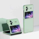 For vivo X Flip Skin Feel PC Phone Case(Light Green) - 1