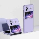 For vivo X Flip Skin Feel PC Phone Case(Purple) - 1