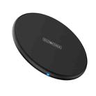 DUZZONA W11 15W Desktop Qi Wireless Charger(Black) - 1