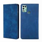 For Infinix Hot 11 Play Skin Feel Magnetic Horizontal Flip Leather Phone Case(Blue) - 1