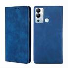 For Infinix Hot 12i Skin Feel Magnetic Horizontal Flip Leather Phone Case(Blue) - 1