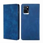 For Infinix Note 10 Pro Skin Feel Magnetic Horizontal Flip Leather Phone Case(Blue) - 1