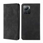 For Infinix Note 12 VIP Skin Feel Magnetic Horizontal Flip Leather Phone Case(Black) - 1