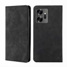 For Infinix Zero 20 Skin Feel Magnetic Horizontal Flip Leather Phone Case(Black) - 1