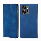 For Infinix Zero 20 Skin Feel Magnetic Horizontal Flip Leather Phone Case(Blue) - 1