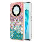 For Honor X9a / Magic5 Lite Electroplating IMD TPU Phone Case(Colorful Scales) - 1